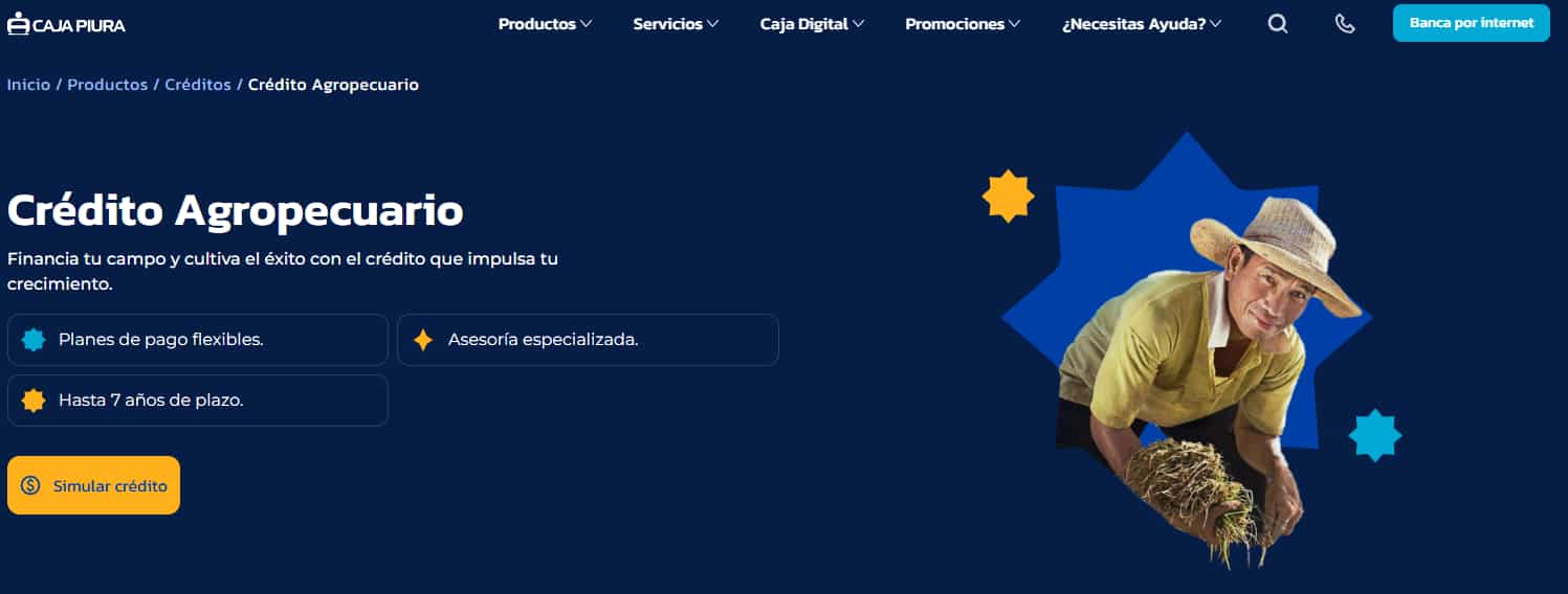 Crédito Agropecuario Caja Piura: requisitos, beneficios y cómo solicitarlo